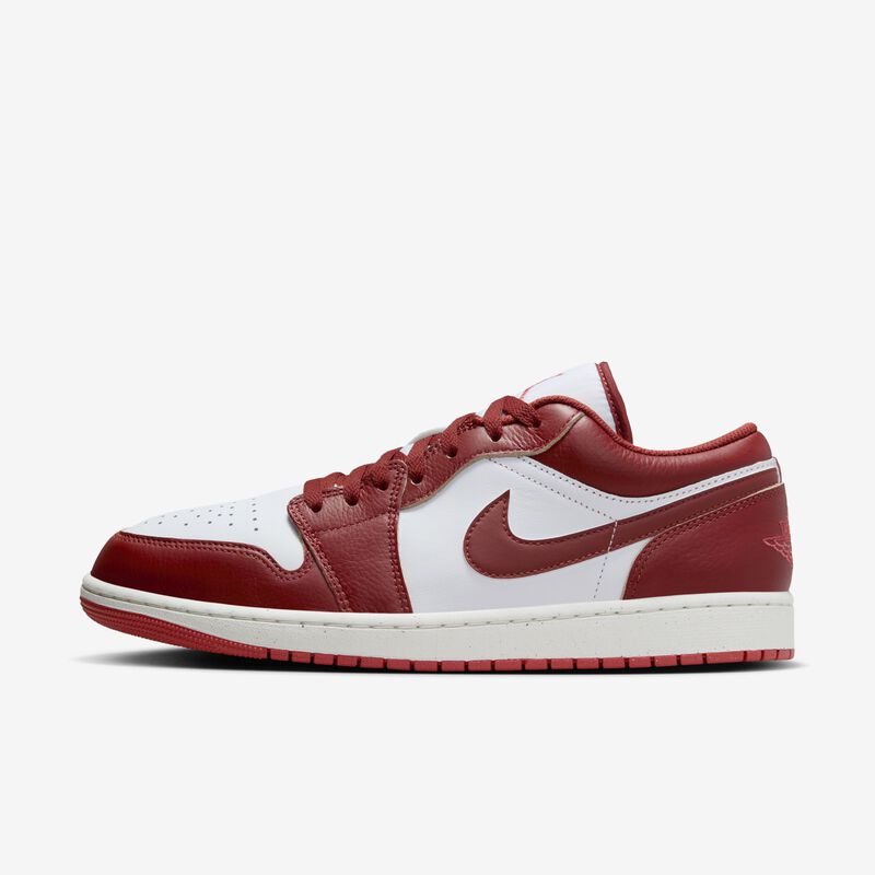 AIR JORDAN 1 LOW SE WHITE/DUNE RED FJ3459-160