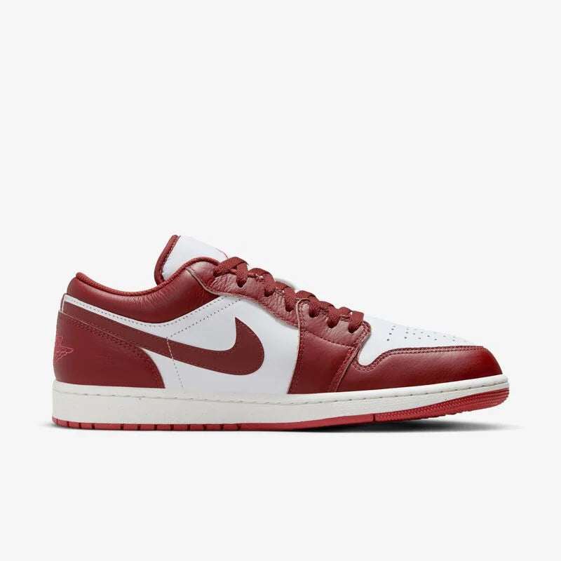 AIR JORDAN 1 LOW SE WHITE/DUNE RED FJ3459-160