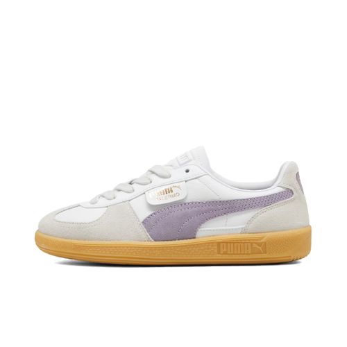 PALERMO LTH WHITE/PURPLE