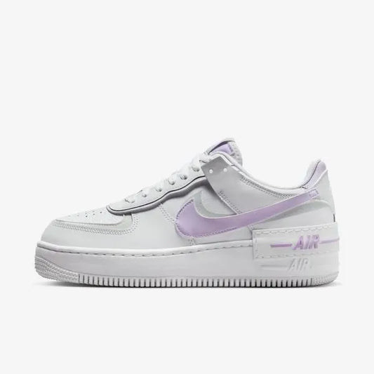 W AF1 SHADOW WHITE/LILAC