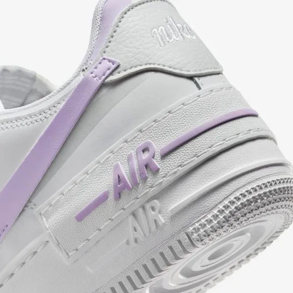 W AF1 SHADOW WHITE/LILAC