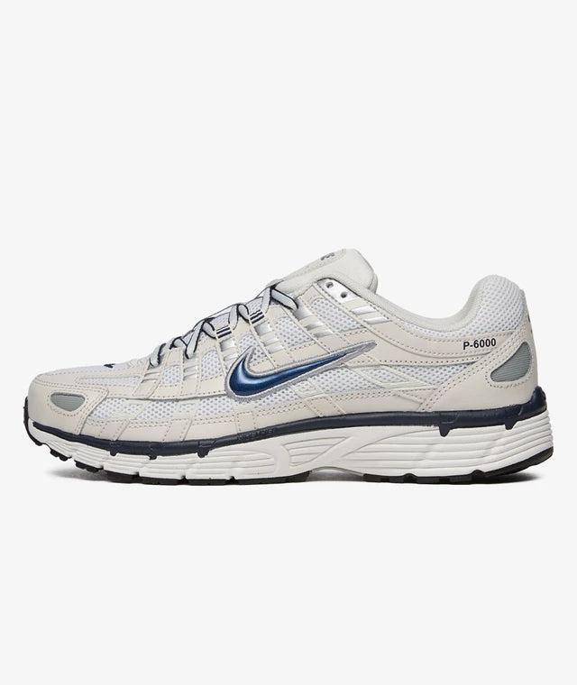 NIKE P-6000 OBSIDIAN SUMMIT WHITE/SILVER