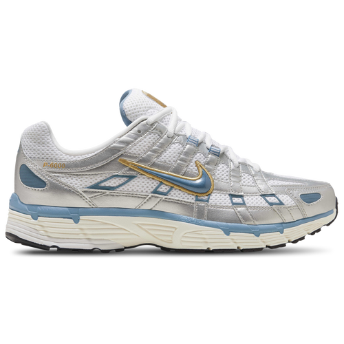 Nike P-6000 Metallic Silver Aegean Storm GREY/WHITE/BLUE