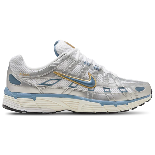 Nike P-6000 Metallic Silver Aegean Storm GREY/WHITE/BLUE