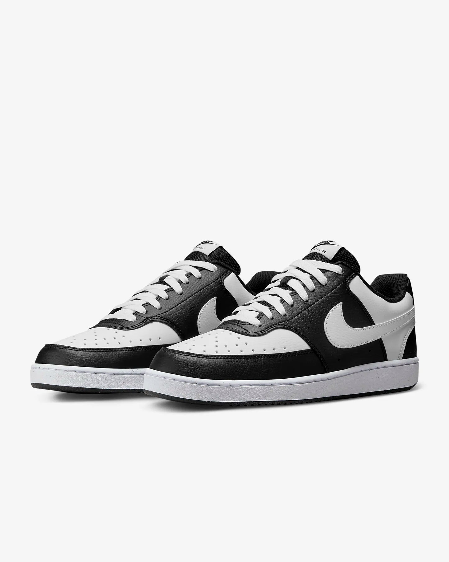 NIKE COURT VISION LO BLACK/WHITE