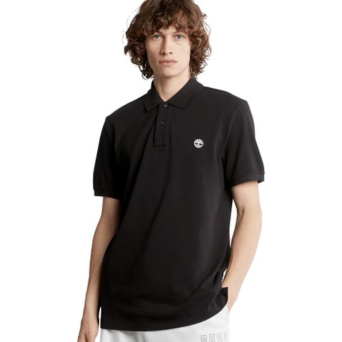 CAMISA POLO BLACK/WHITE