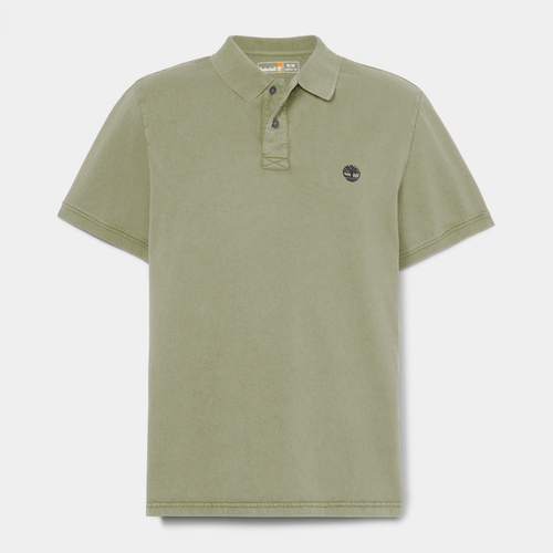 POLO HOMBRE/ TFO WASHED JERSEY  OLIVE