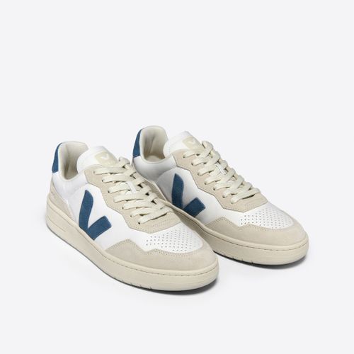 TENIS V-90 WHITE/NAVY