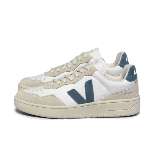 TENIS V-90 WHITE/NAVY