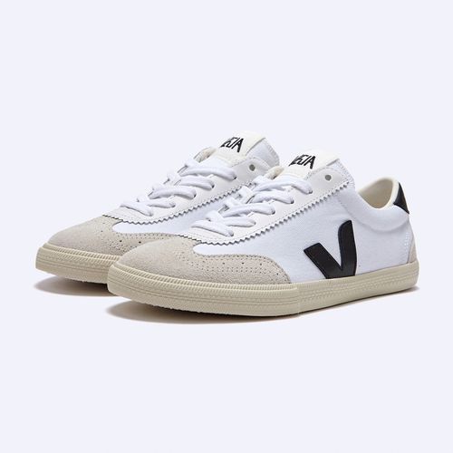 TENIS VEJA CANVAS WHITE/BLACK