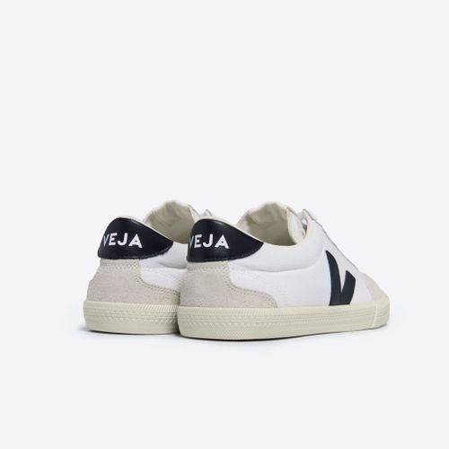 TENIS VEJA VOLLEY CANVAS WHITE/BLACK