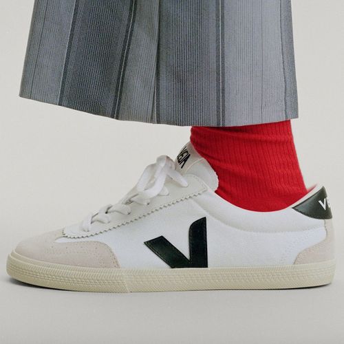 TENIS VEJA VOLLEY CANVAS WHITE/BLACK