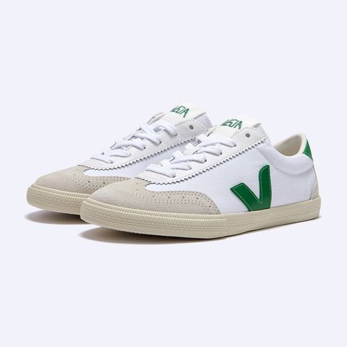 TENIS VEJA VOLLEY CANVAS WHITE/GREEN