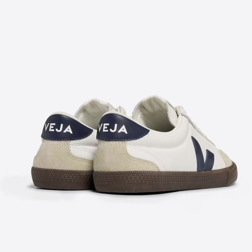 TENIS VEJA VOLLEY O.T. LEATHER WHITE/BLACK