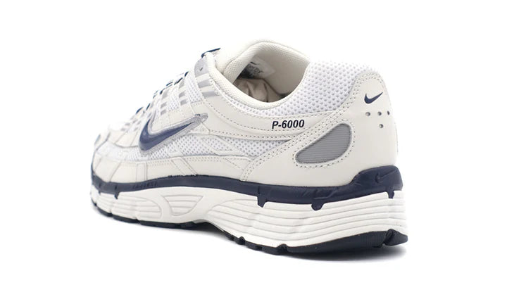 NIKE P-6000 OBSIDIAN SUMMIT WHITE/SILVER