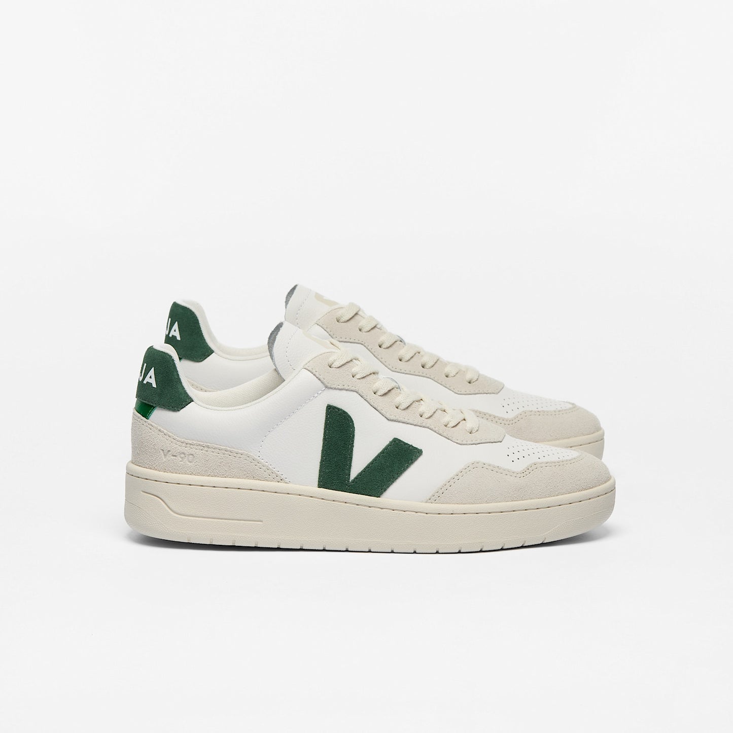 TENIS VEJA-90 LEATHER WHITE/CYPRUS