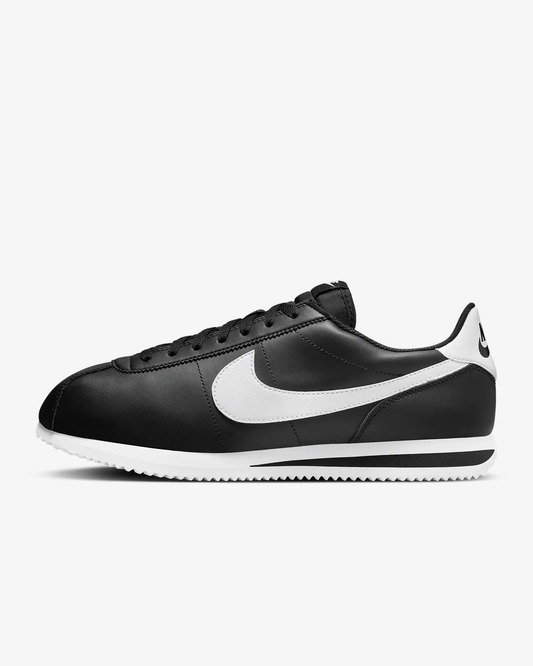 NIKE CORTEZ LTR	BLACK/WHITE