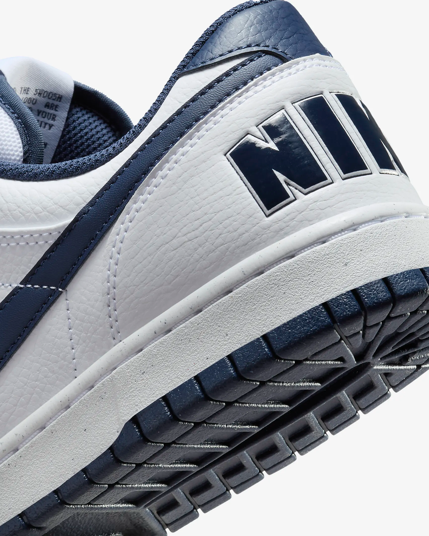 BIG NIKE LOW WHITE/NAVY