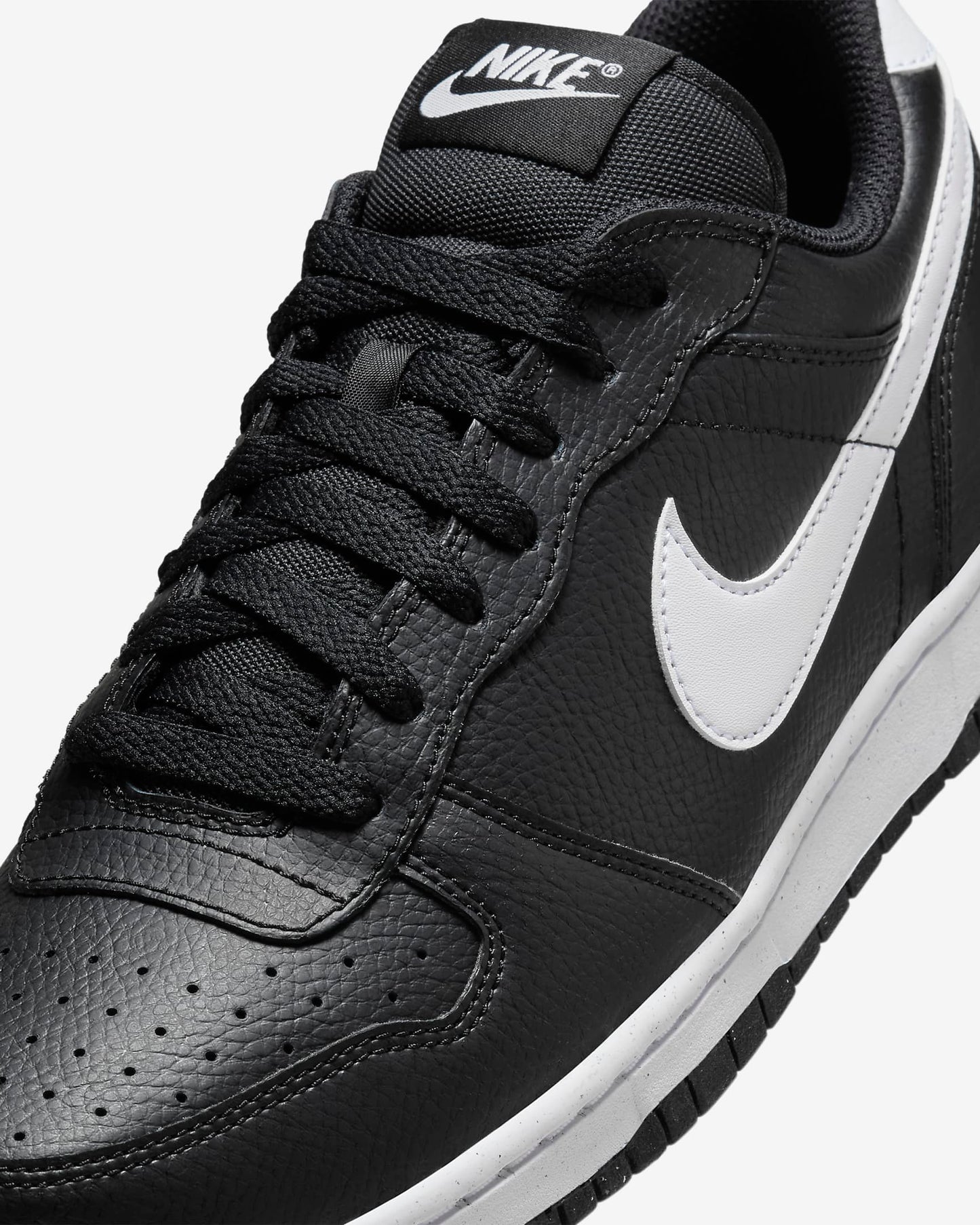 BIG NIKE LOW BLACK/WHITE