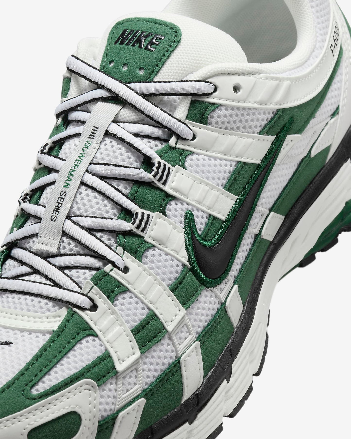 NIKE P-6000 GREEN/WHT/BLK