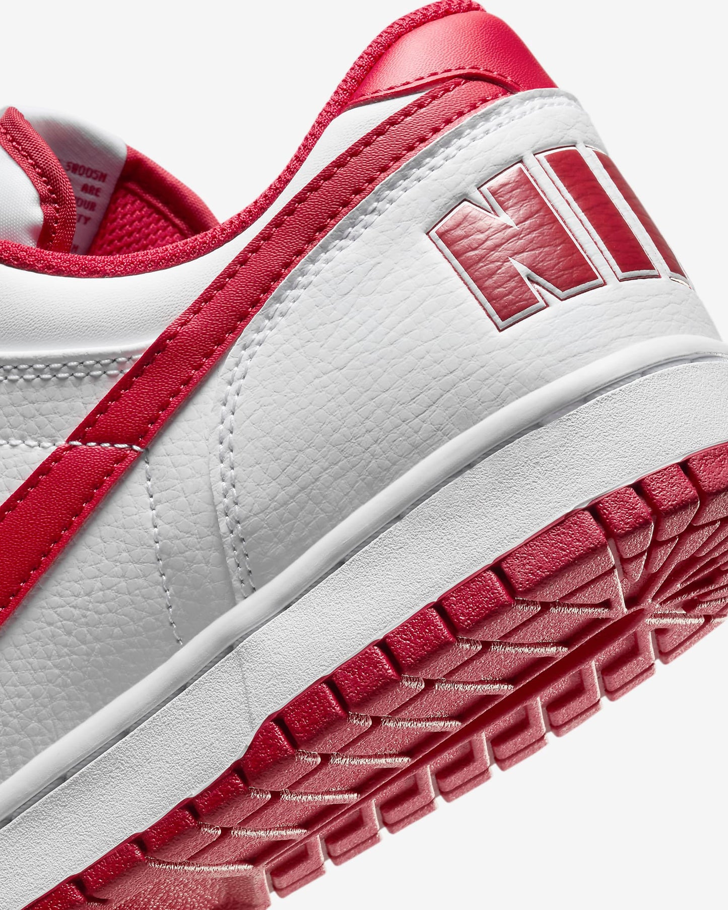 BIG NIKE LOW WHITE/GYM RED