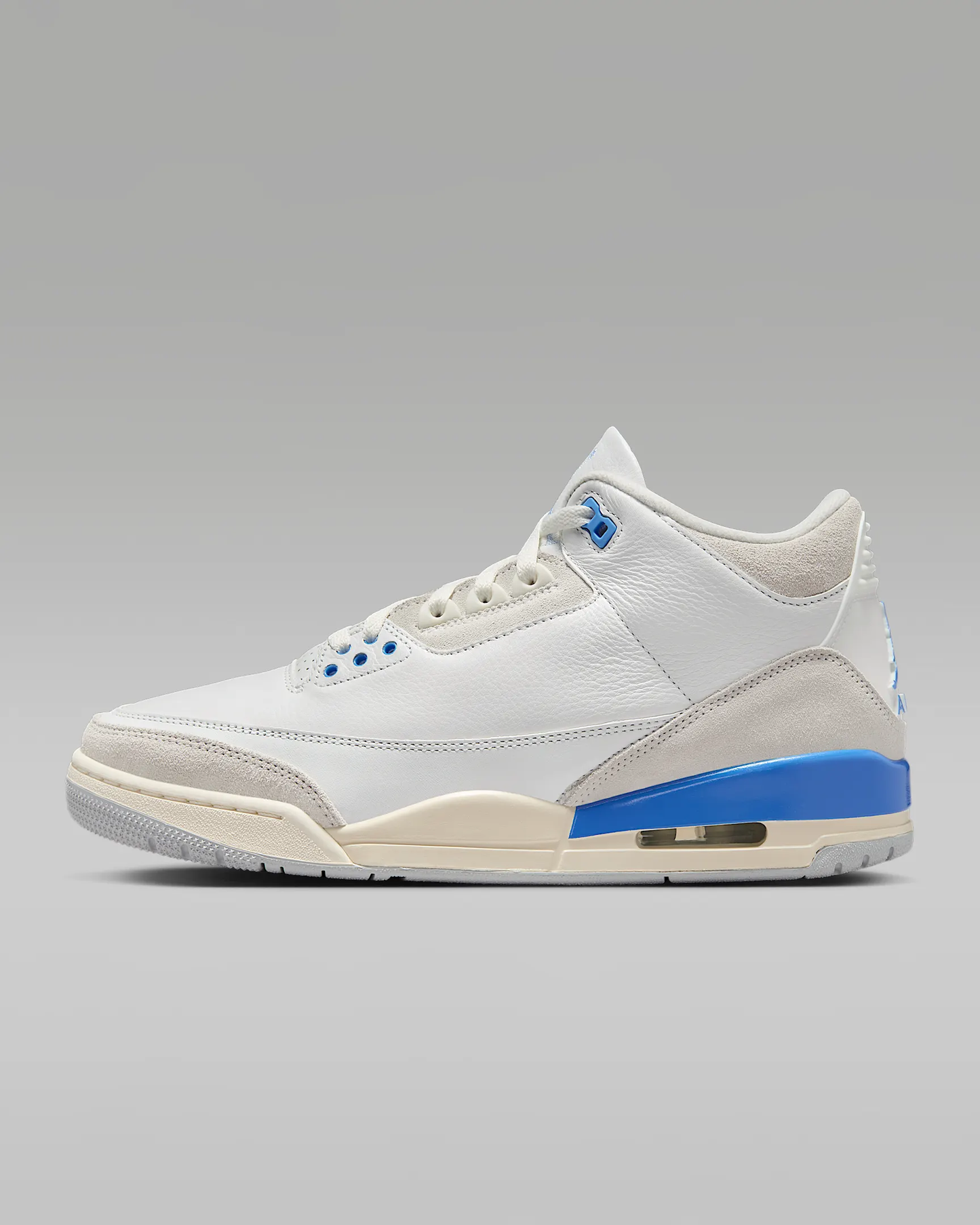 AIR JORDAN 3 RETRO WHT/GREY/BLUE