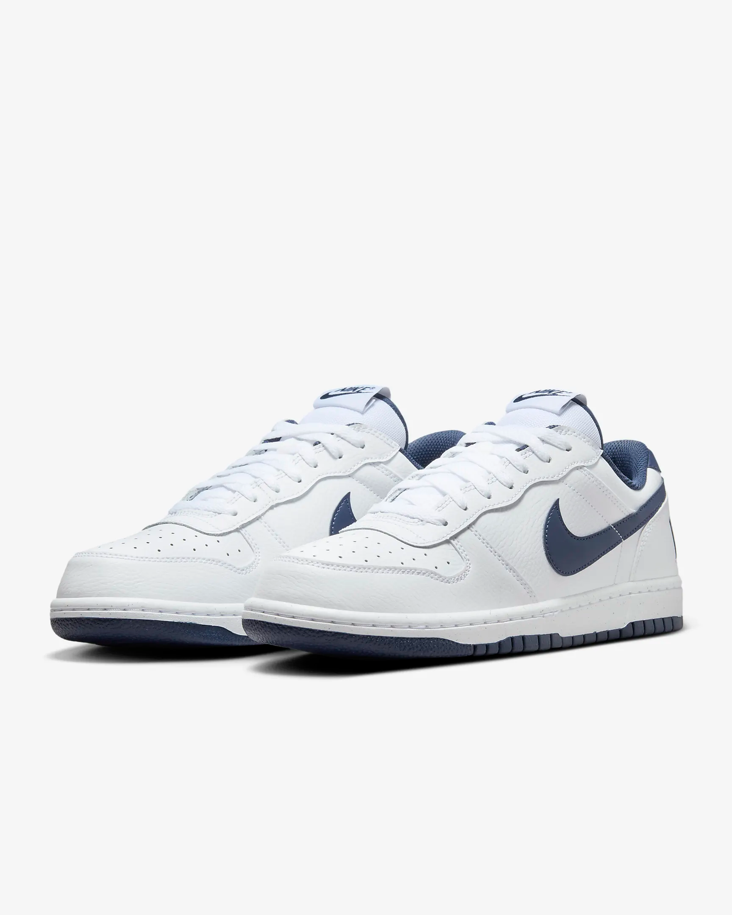 BIG NIKE LOW WHITE/NAVY