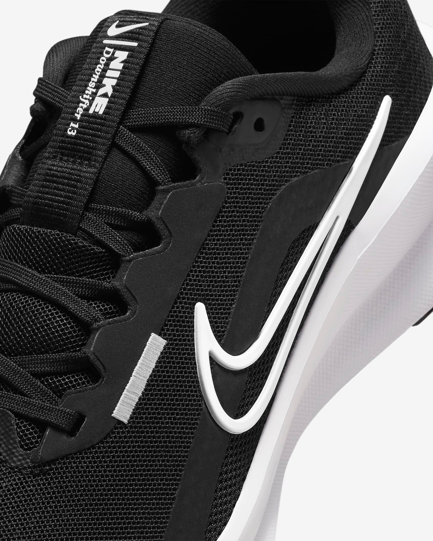 NIKE DOWNSHIFTER 13 BLACK/WHITE