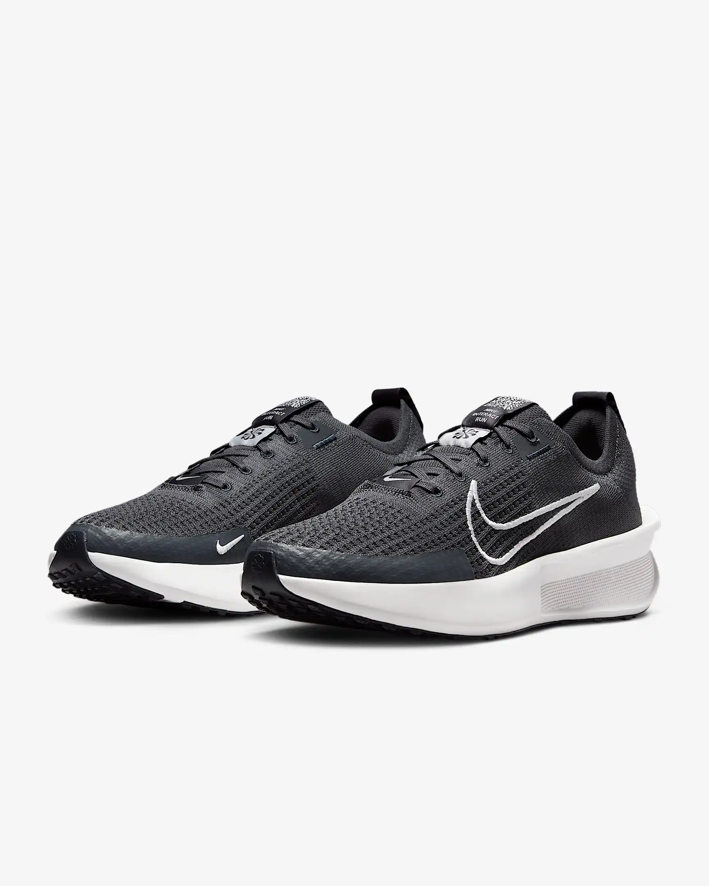 NIKE INTERACT RUN BLACK/WHT