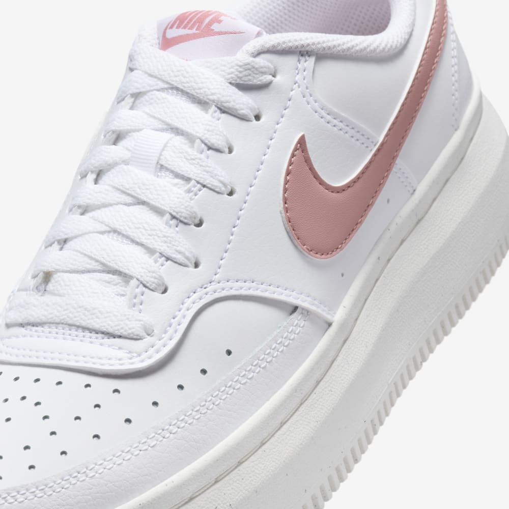 W NIKE COURT VISION ALTA WHITE/PINK