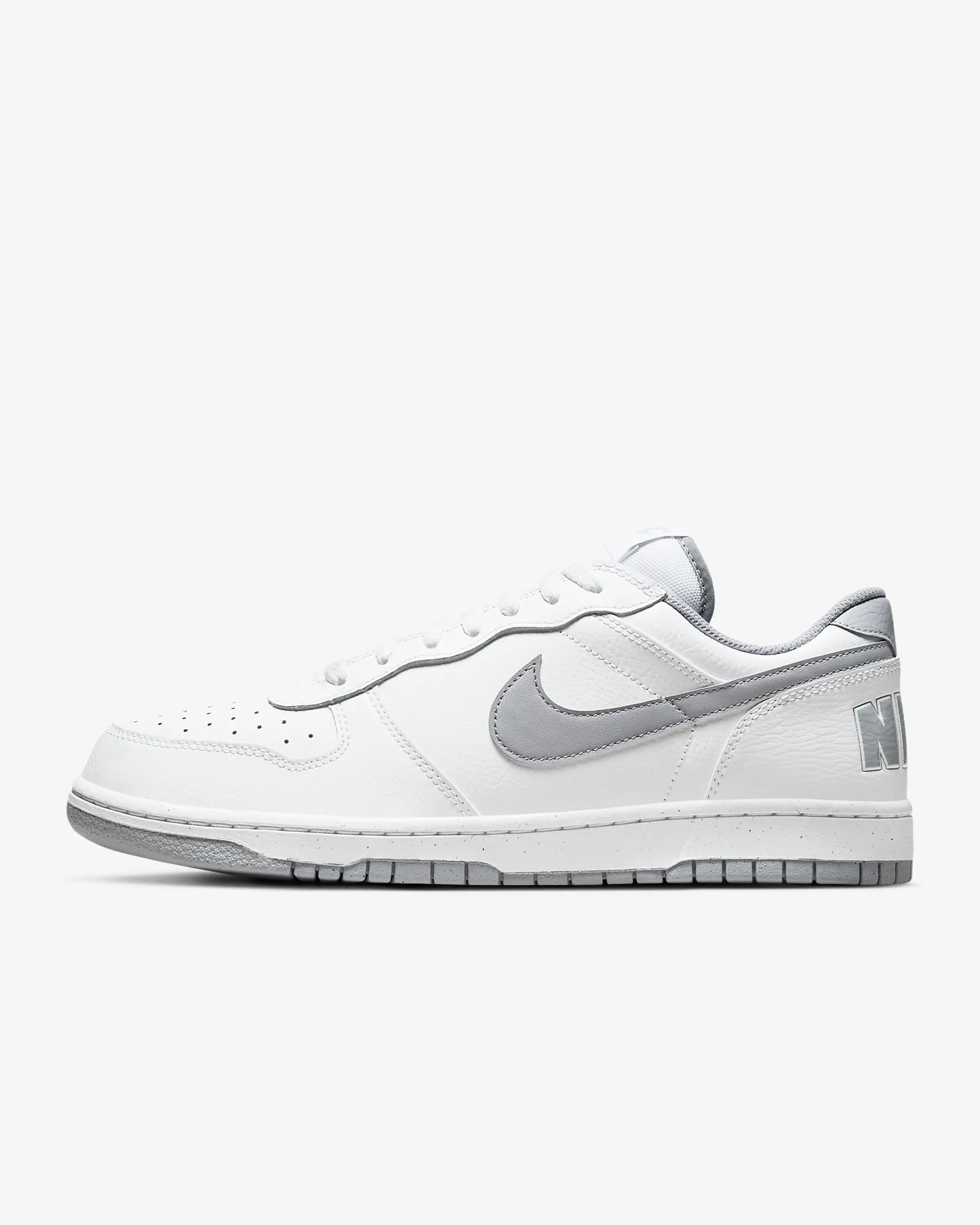 BIG NIKE LOW WHITE/WOLF GREY