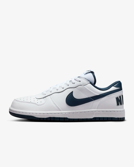 BIG NIKE LOW WHITE/NAVY