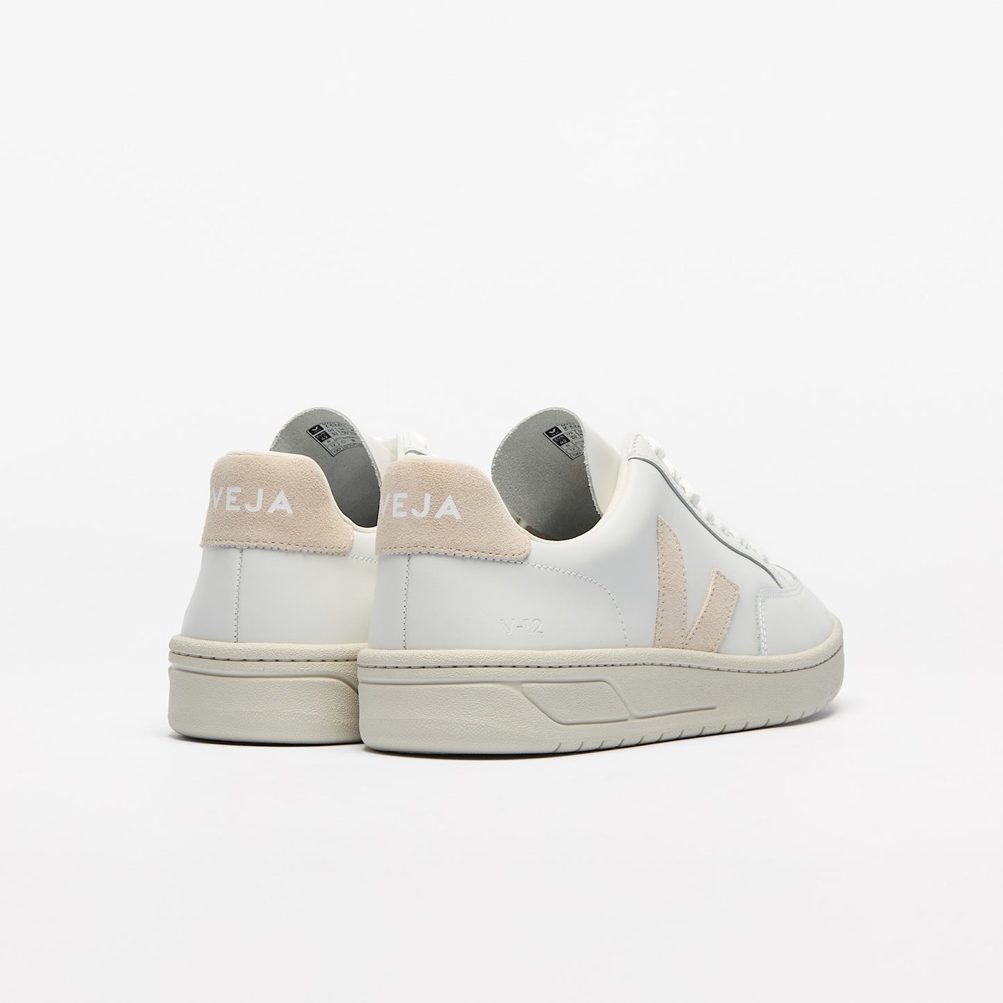 TENIS VEJA-12 LEATHER WHITE