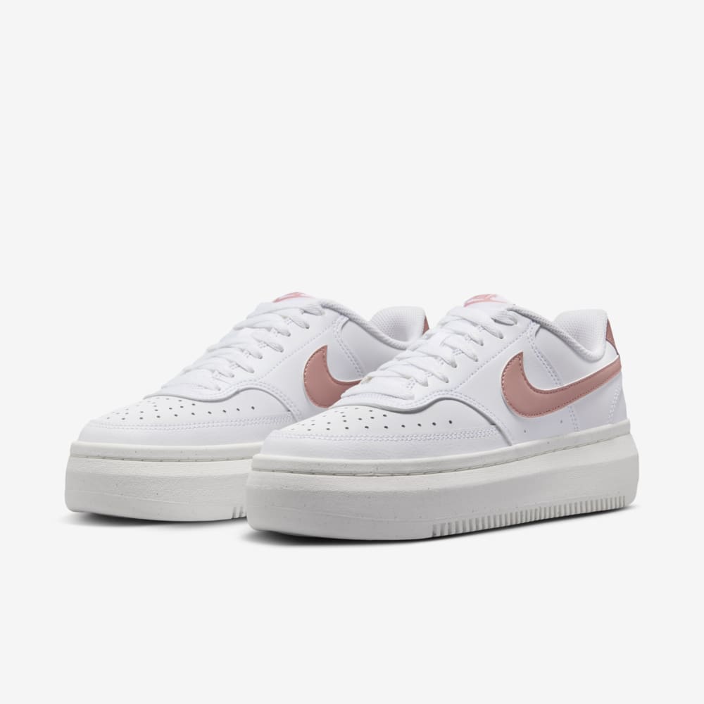 W NIKE COURT VISION ALTA WHITE/PINK