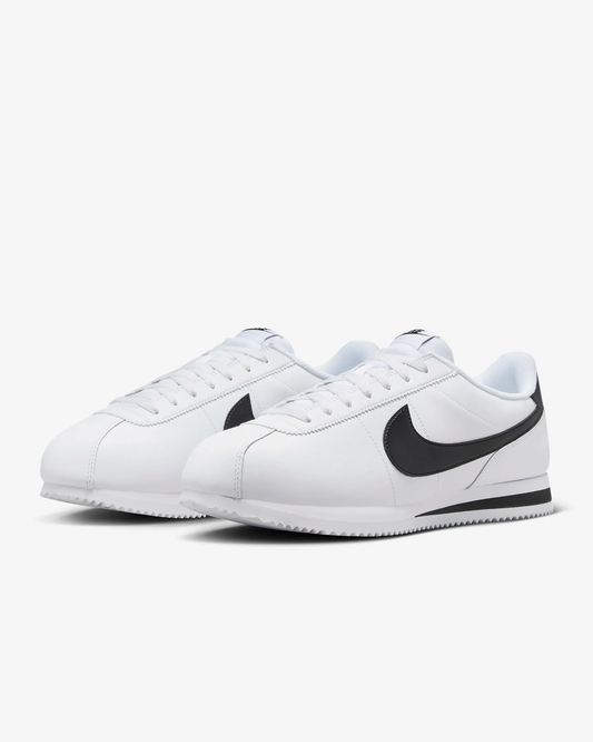 NIKE CORTEZ LTR WHITE/BLACK